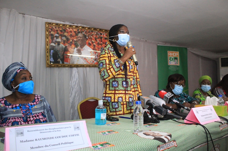Affaire 3e mandat Ouattara: les femmes du RHDP « s’insurgent contre les propos diffamatoires de Mme Gbagbo »