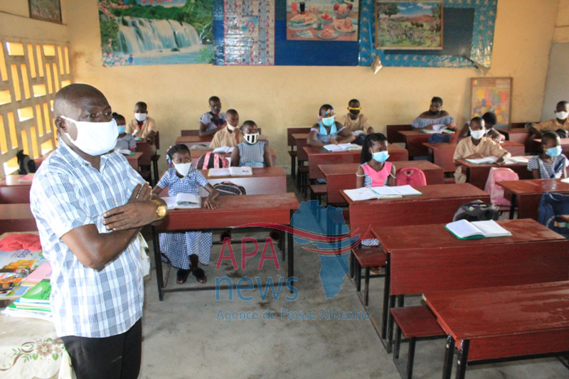 Covid-19 : la vacation, mode opératoire pour respecter les mesures barrières après la réouverture des écoles à Abidjan
