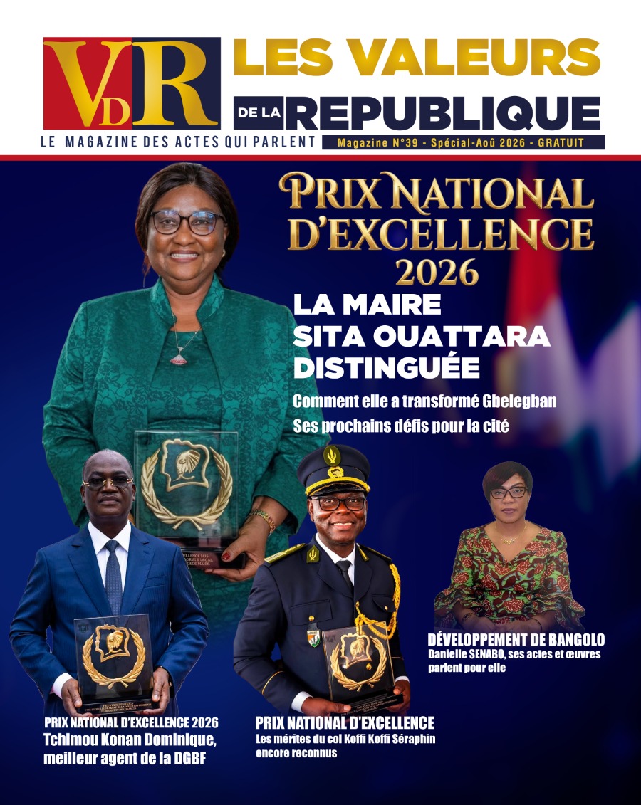 Presse : Sita Ouattara se dévoile davantage au magazine « Les valeurs de la République »
